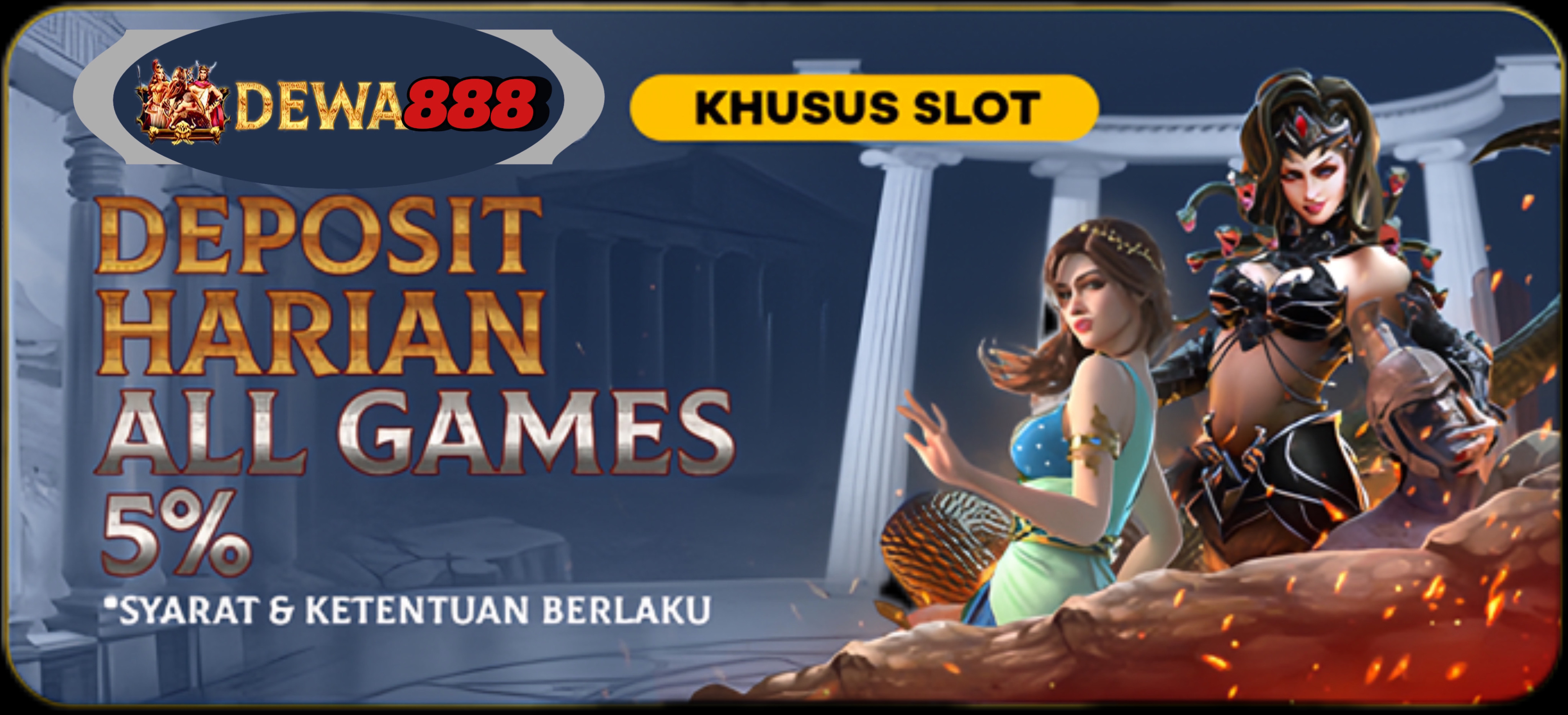 DEPOSIT HARIAN ALL GAME 5%